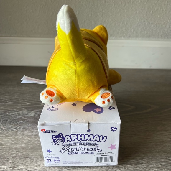 BRAND NEW Aphmau Meemeows Aphmau and Friends Series Yellow Noi Plush - Picture 3 of 6